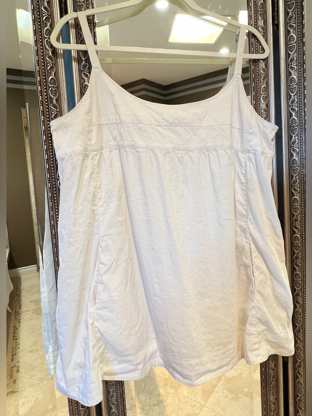 Eileen Fisher Linen-Blend Tank - Sz L